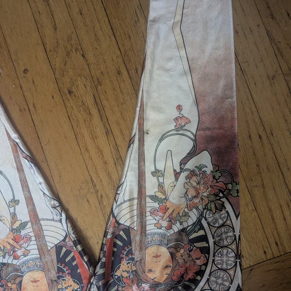 Blackmilk COPY Mucha Art Nouveau Print Women Generic Leggings - Picture 2 of 3